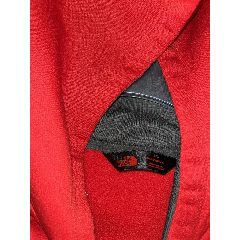 The‎ North Face Men's Pullover Hoodie Red Size Large Logo